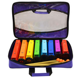 V-Tone TB8 resonatorklokker – 8 diatoniske fargede toner