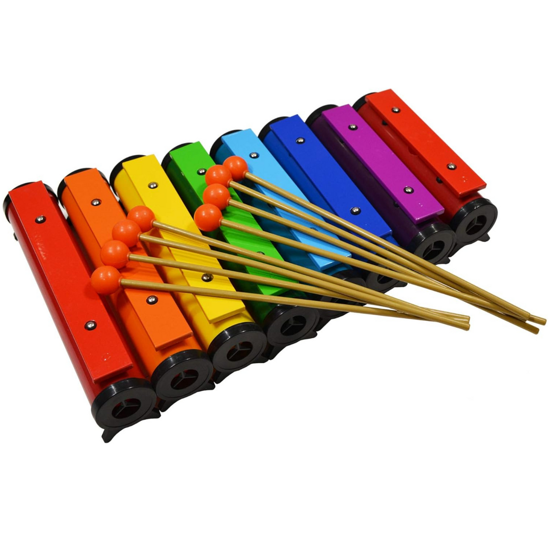 V-Tone TB8 resonatorklokker – 8 diatoniske fargede toner
