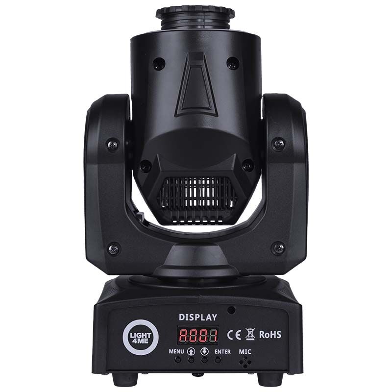 LIGHT4ME 30 SPOT RING bærbar liten moving head LED