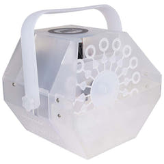 Light4Me Bubble LED-boblemaskin med flerfarget LED-lys