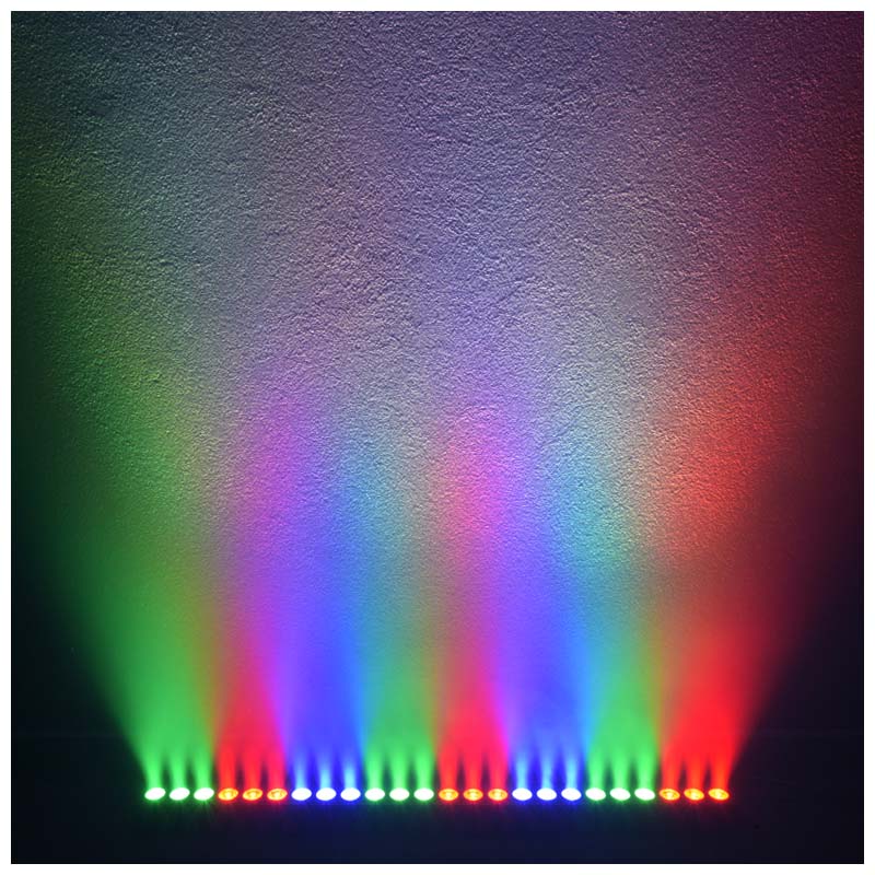 LIGHT4ME DECO BAR 24 RGB IR LED-bar + fjernkontroll
