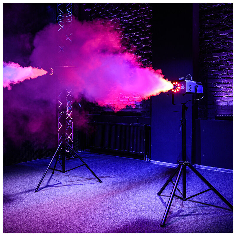Light4Me Fog 1200 LED Røykmaskin 1200W med RGB LED & DMX