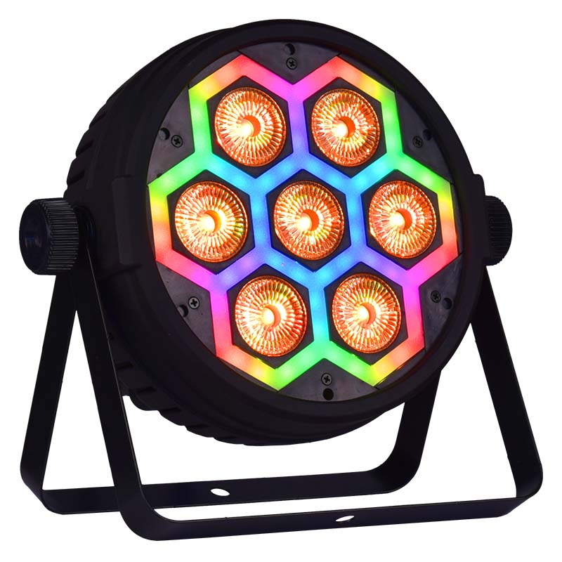 Light4Me FRAME PAR 7x12 LED RGBW lyseffekt