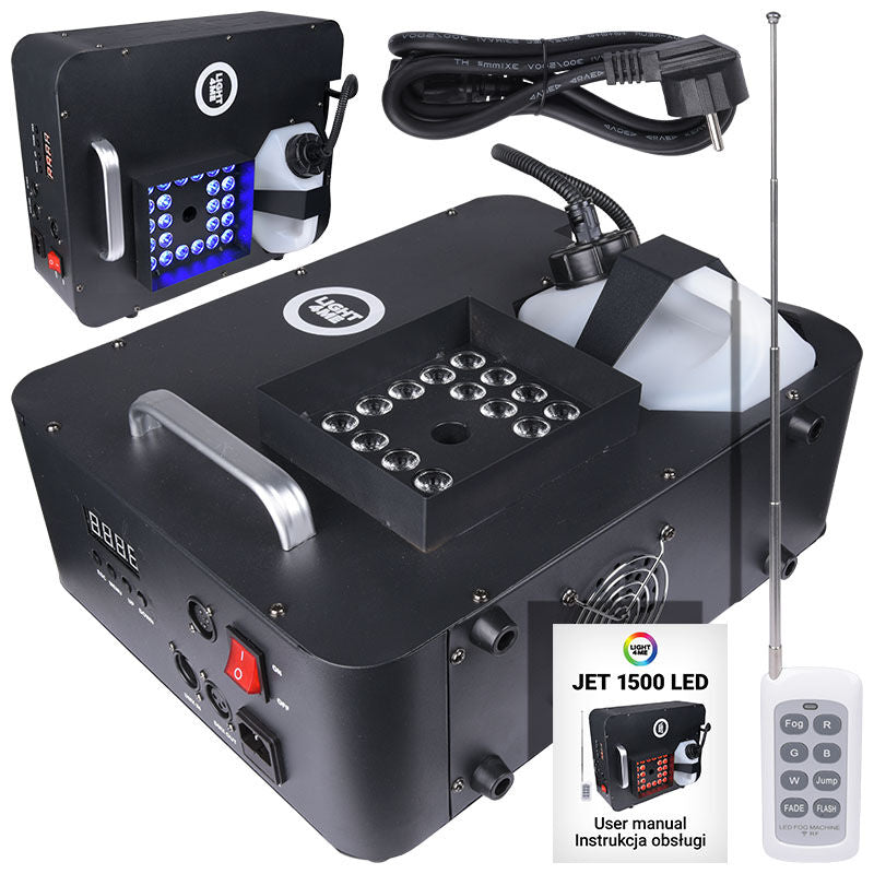 Light4Me JET-1500LED Vertikal Røykmaskin LED