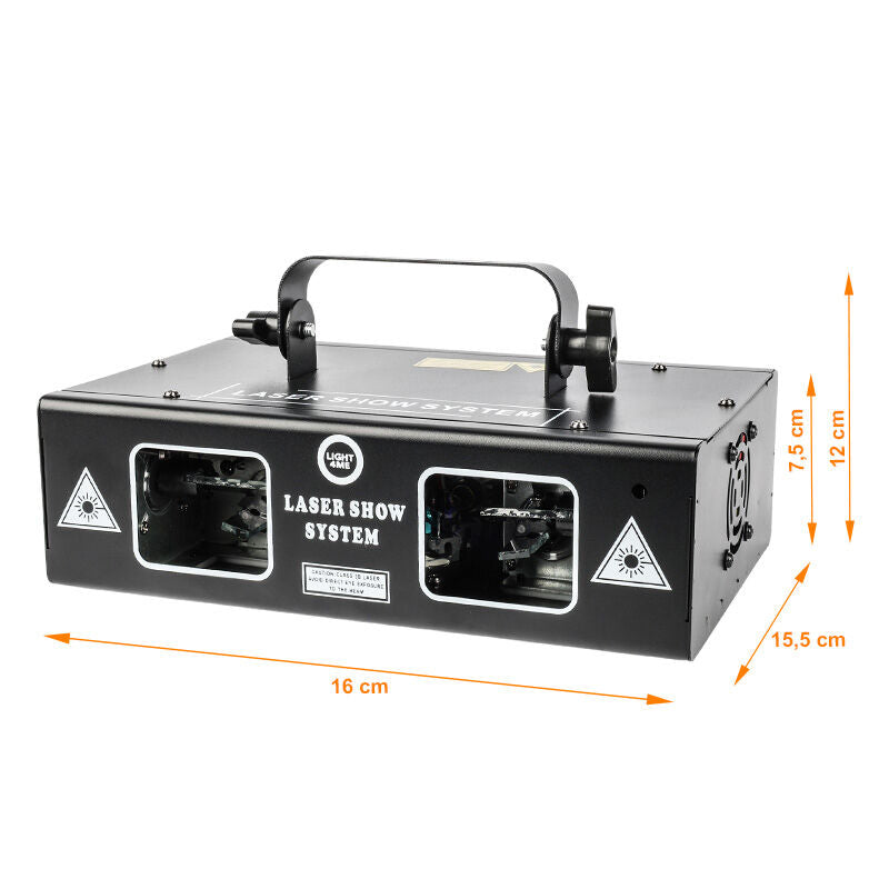 Light4Me Laser RGB geometrisk 350mW