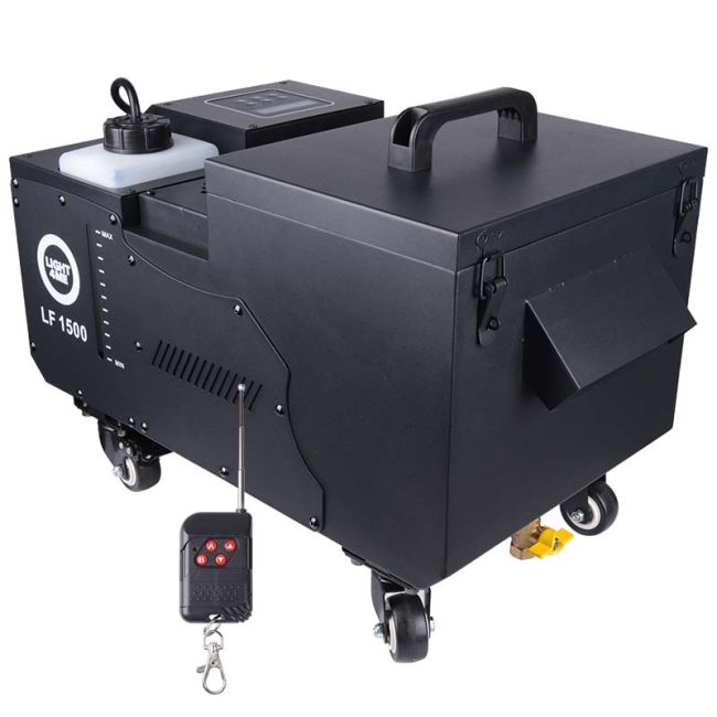 LIGHT4ME LF1500 ultralydsmaskin for tykk røyk + fjernkontroll