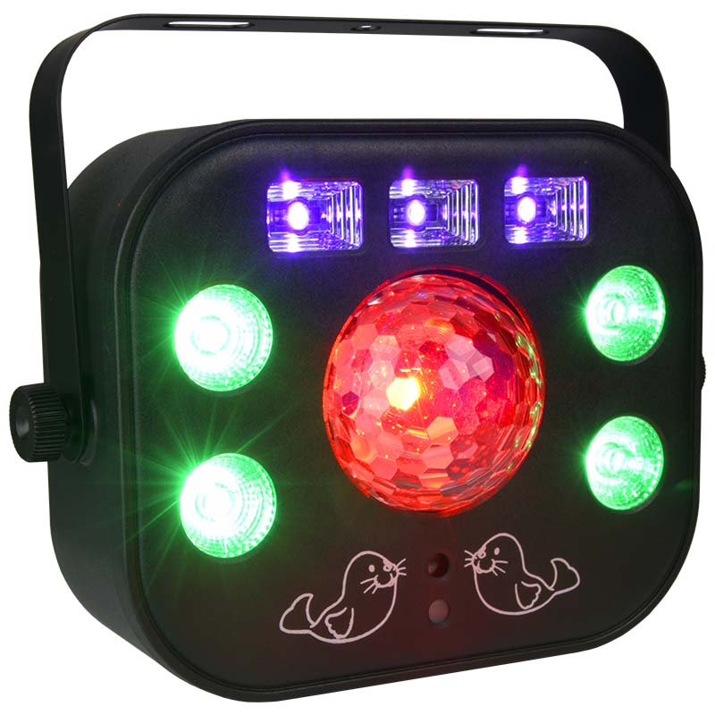 LIGHT4ME MULTIFASE multieffekt LED UV vaskeblixt