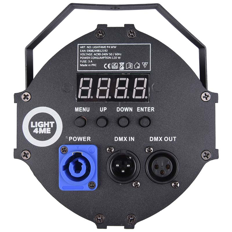 Light4Me P4 WW LED PAR scenelyskaster