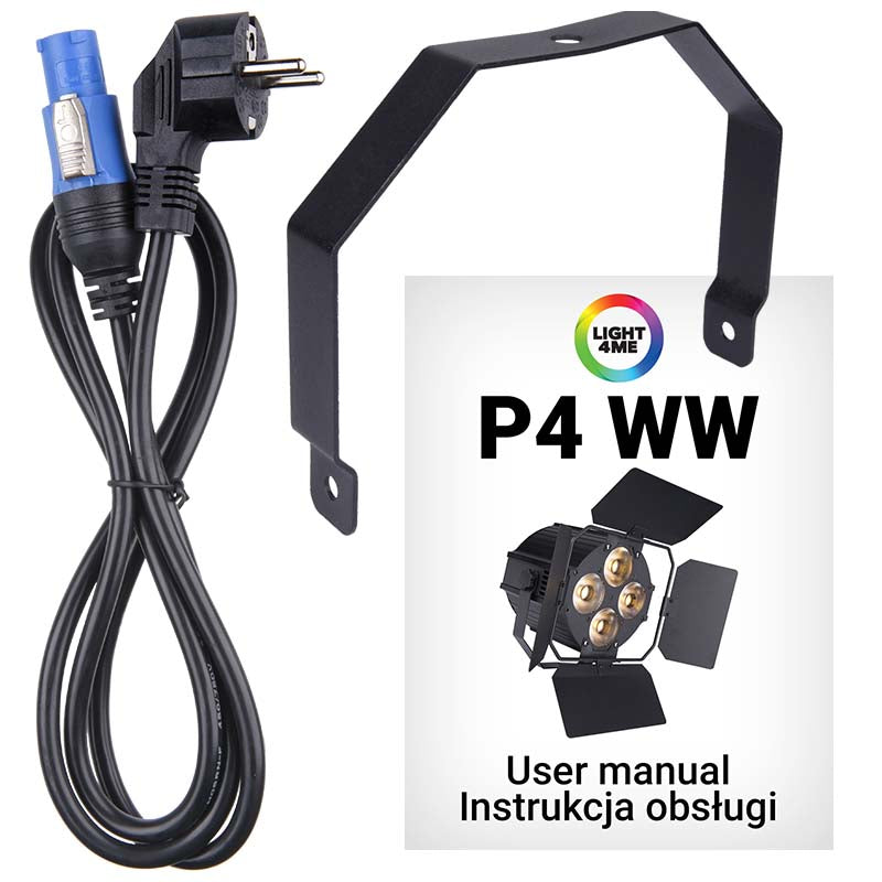 Light4Me P4 WW LED PAR scenelyskaster