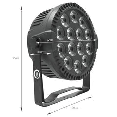 Light4Me PAR RGBW 14x10 LED Par Spot