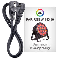 Light4Me PAR RGBW 14x10 LED Par Spot