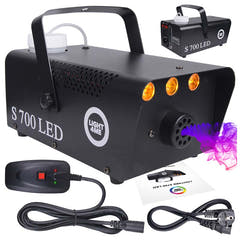 LIGHT4ME S 700W LED røykmaskin effektgenerator fjernkontroll