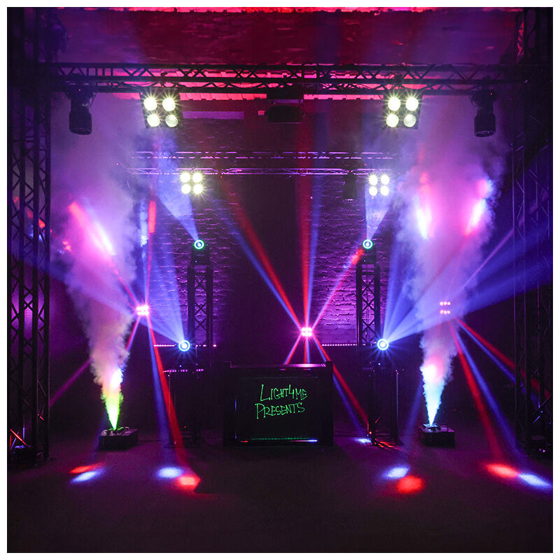 Light4Me JET-1500LED Vertikal Røykmaskin LED