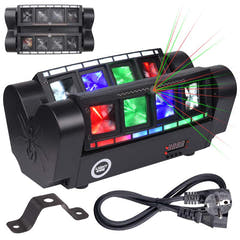 Light4Me SPIDER STROBO LASER LED-lyseffekt