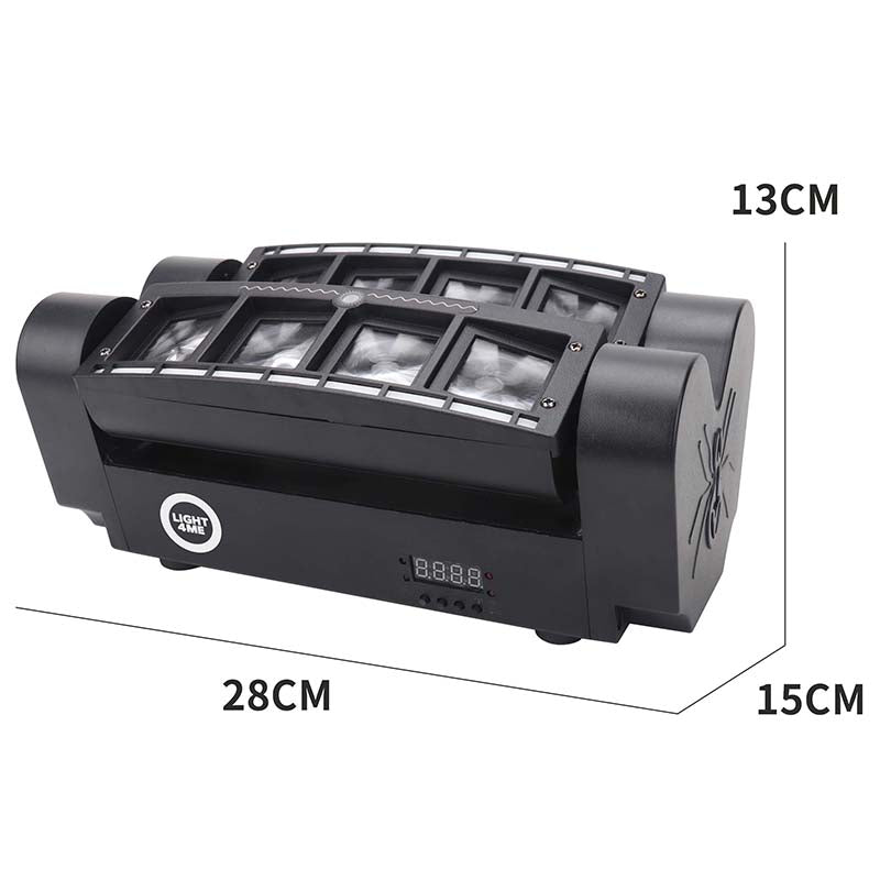 LIGHT4ME SPIDER STROBO LASER LED-lyseffekt