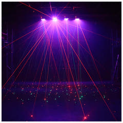 Light4Me SPIDER STROBO LASER LED-lyseffekt