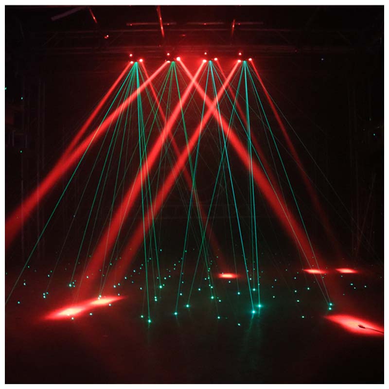 LIGHT4ME SPIDER STROBO LASER LED-lyseffekt