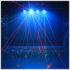 Light4Me SPIDER STROBO LASER LED-lyseffekt