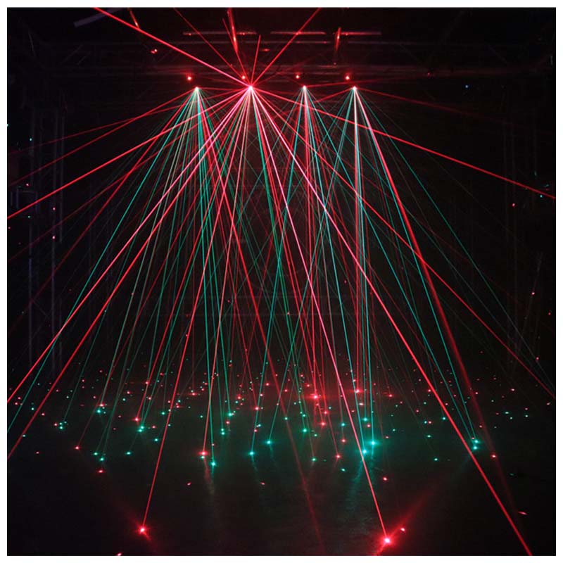 LIGHT4ME SPIDER STROBO LASER LED-lyseffekt