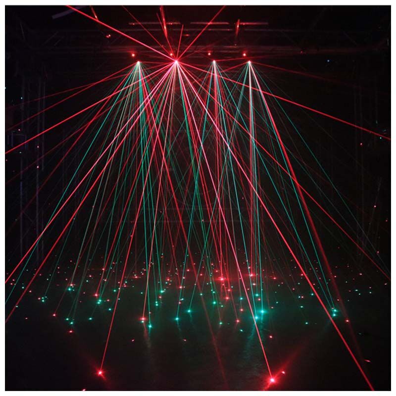 LIGHT4ME SPIDER STROBO LASER LED-lyseffekt