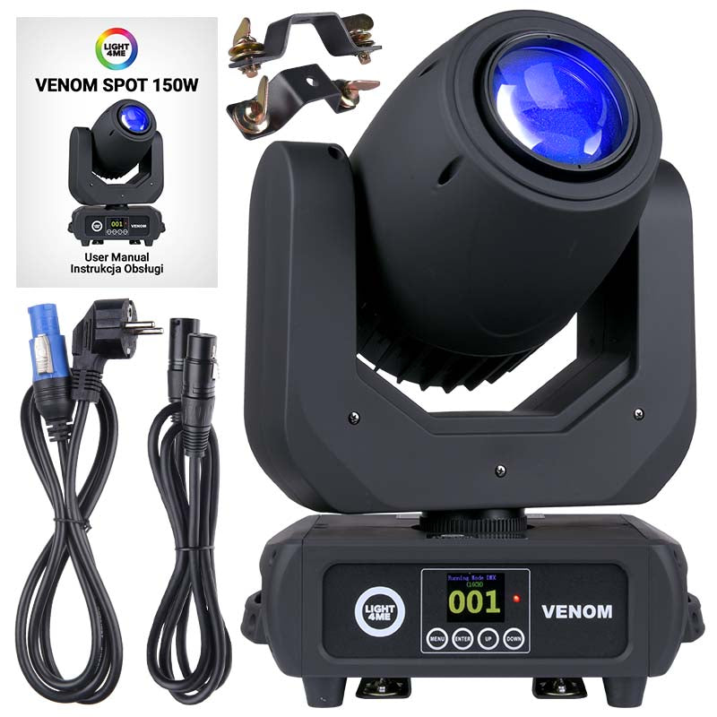 LIGHT4ME VENOM SPOT 150W LED moving head
