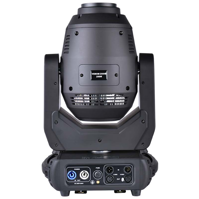 LIGHT4ME VENOM ZOOM 250W V2 moving head LED-stråle spotwash