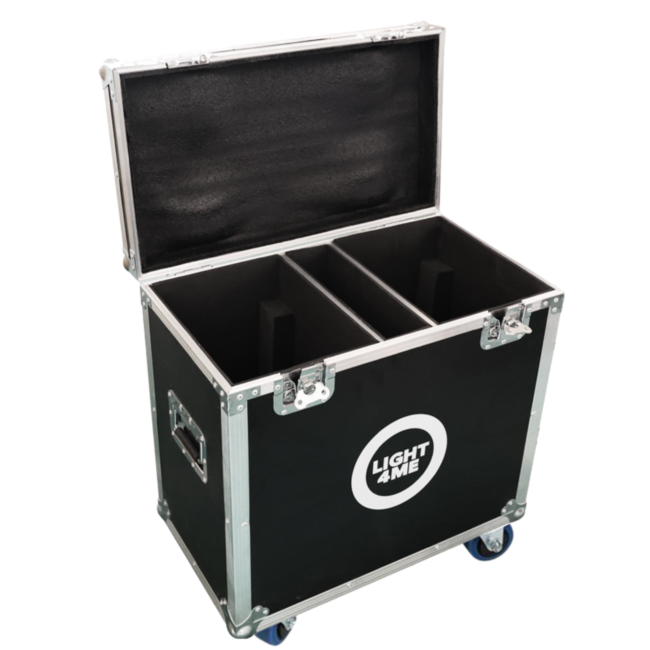 Flightcase til 2 x Light4Me 12R Smart Beam