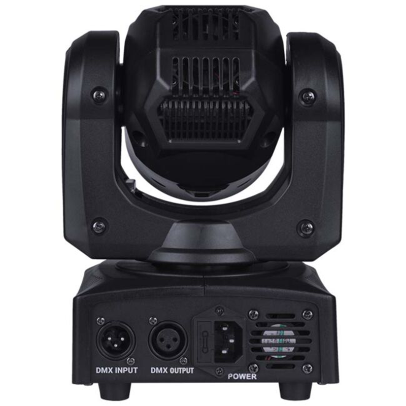 LIGHT4ME 30 SPOT RING bærbar liten moving head LED