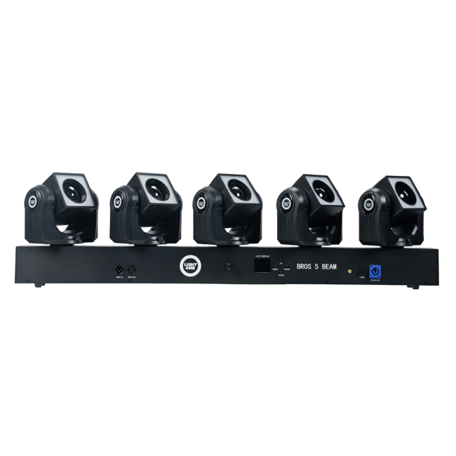 LIGHT4ME BROS 5 BEAM LED-effekt 5x moving head