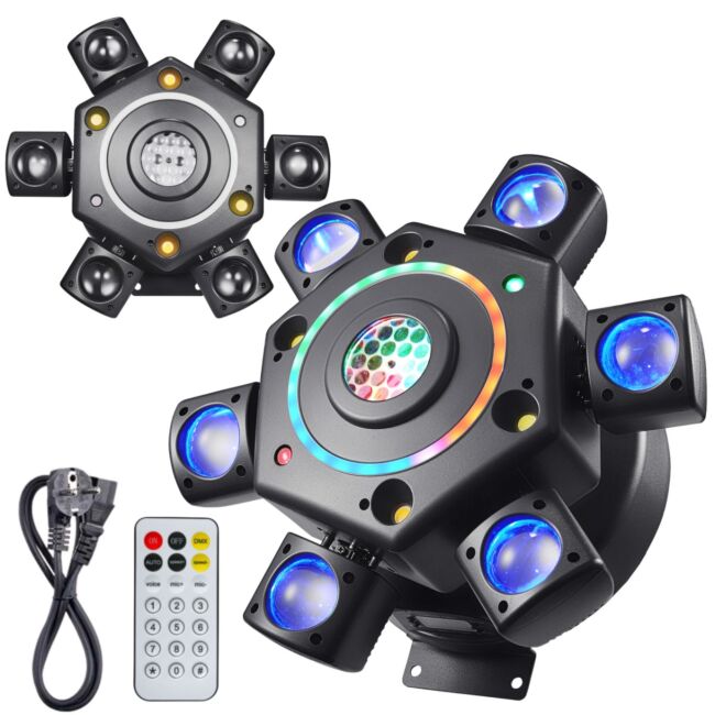LIGHT4ME COSMOS 2 7-i-1 bevegelig multieffektlampe