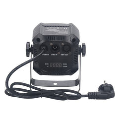 Light4Me Cube PAR 19x3W RGBW LED PAR spot
