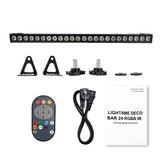 LIGHT4ME DECO BAR 24 RGBA IR-lysstripe