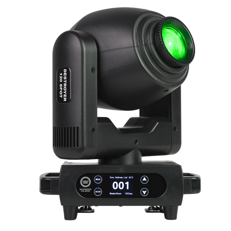 Light4Me Destroyer 120W Spot Moving Head LED
