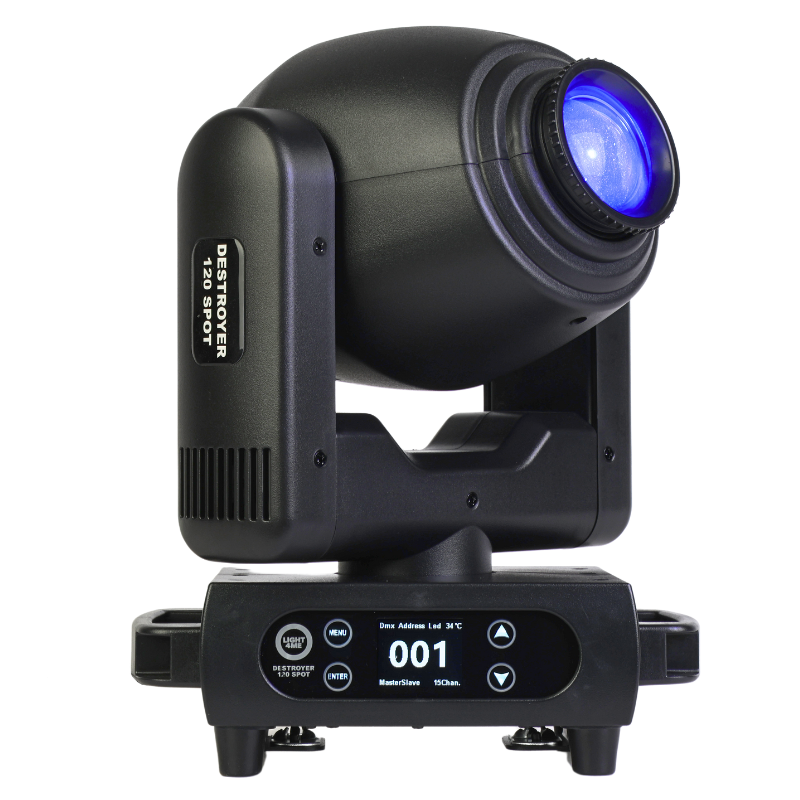 Light4Me Destroyer 120W Spot Moving Head LED