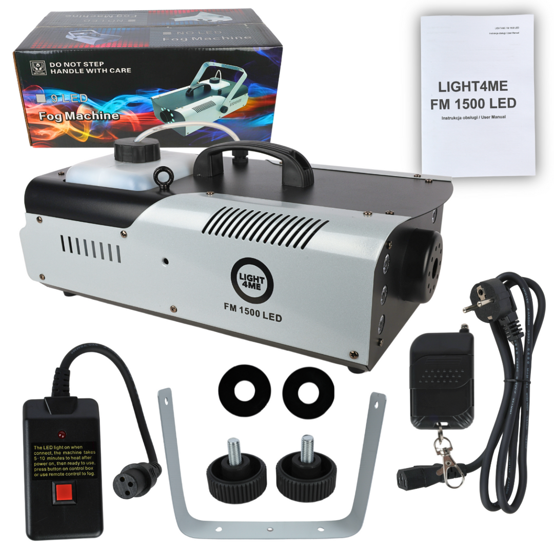 LIGHT4ME FM 1500 LED tåkemaskin