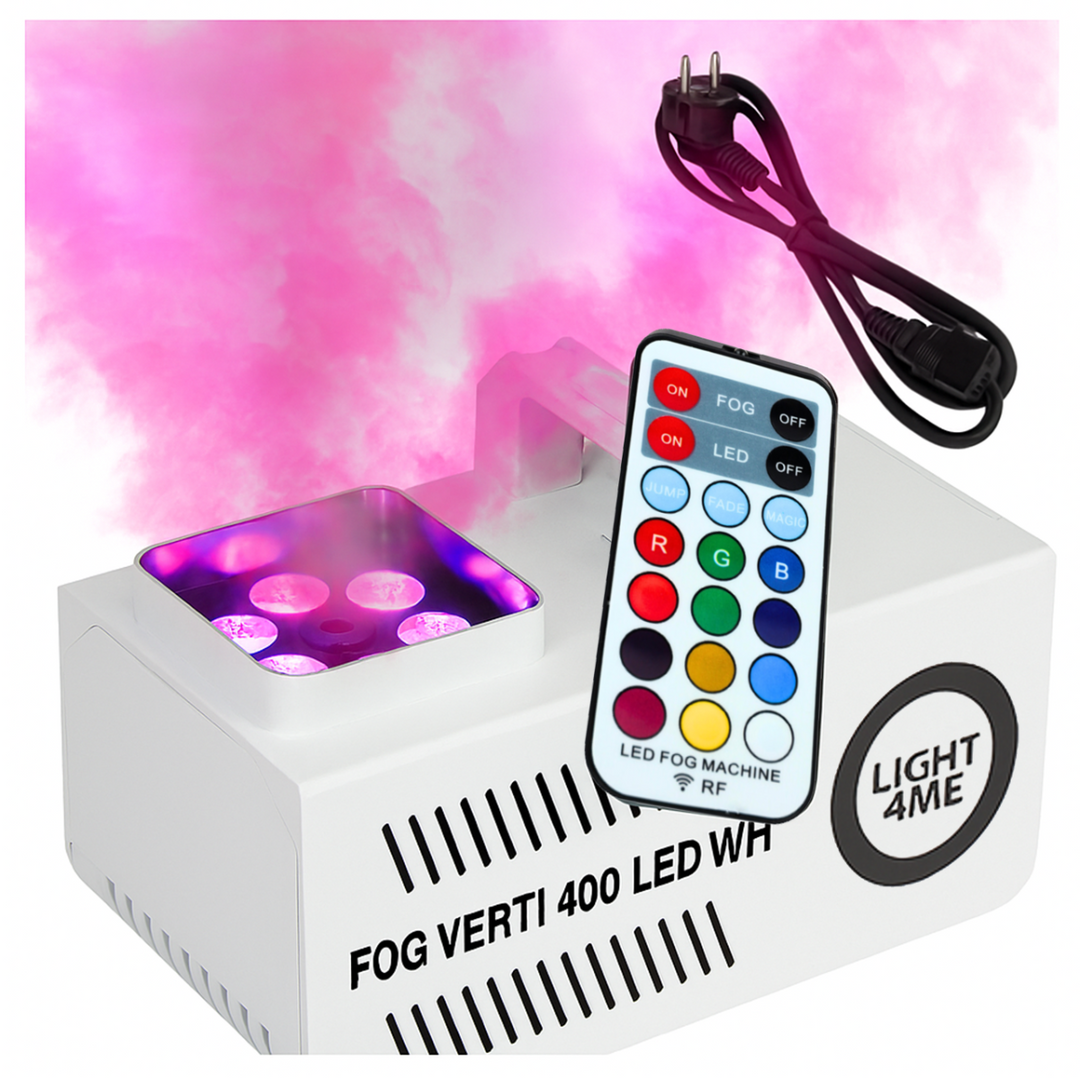 Light4Me VERTI 400 Røykmaskin Hvit