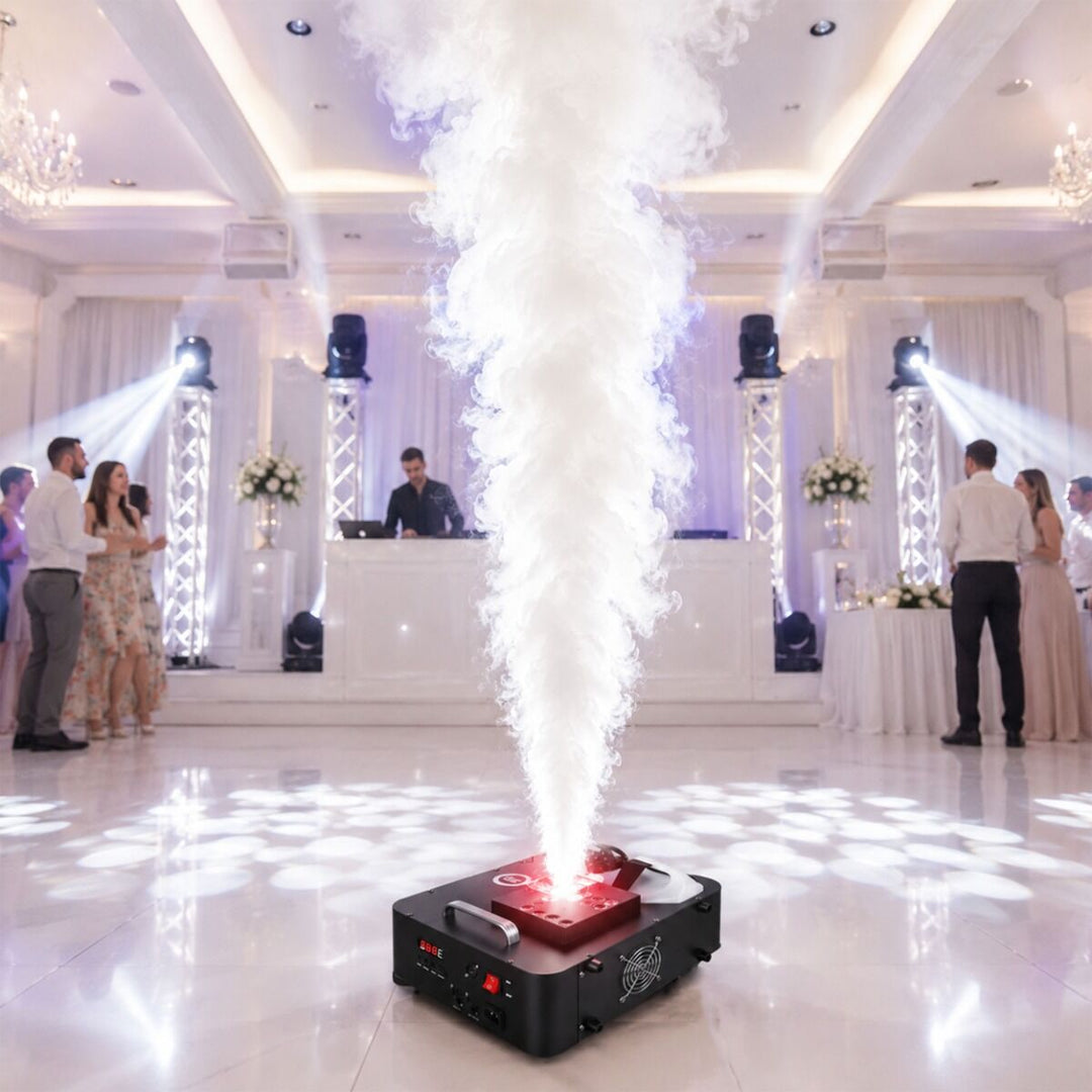 Light4Me JET-1500LED Vertikal Røykmaskin LED