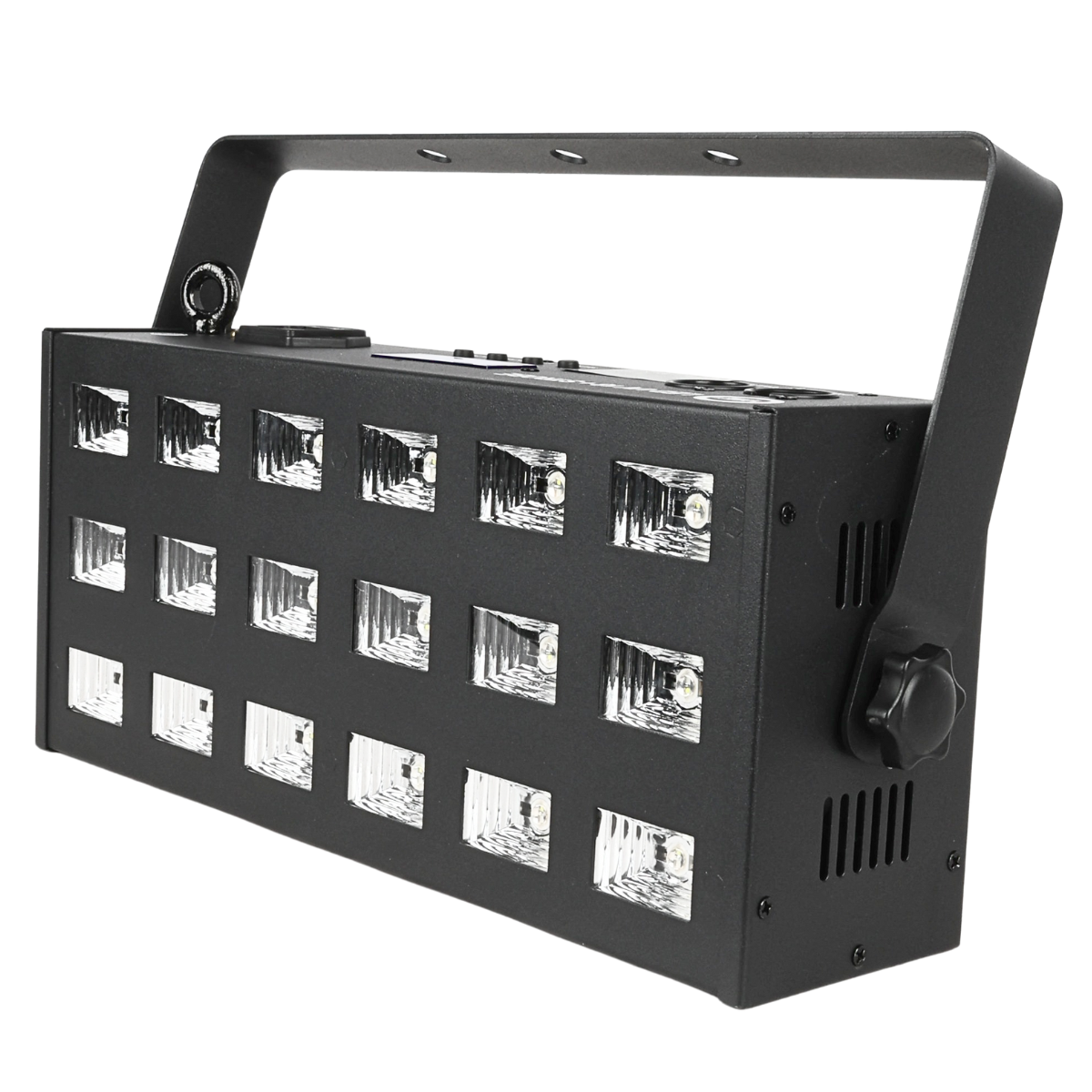 LIGHT4ME LED UV 18x3W spotlight + strobe DMX