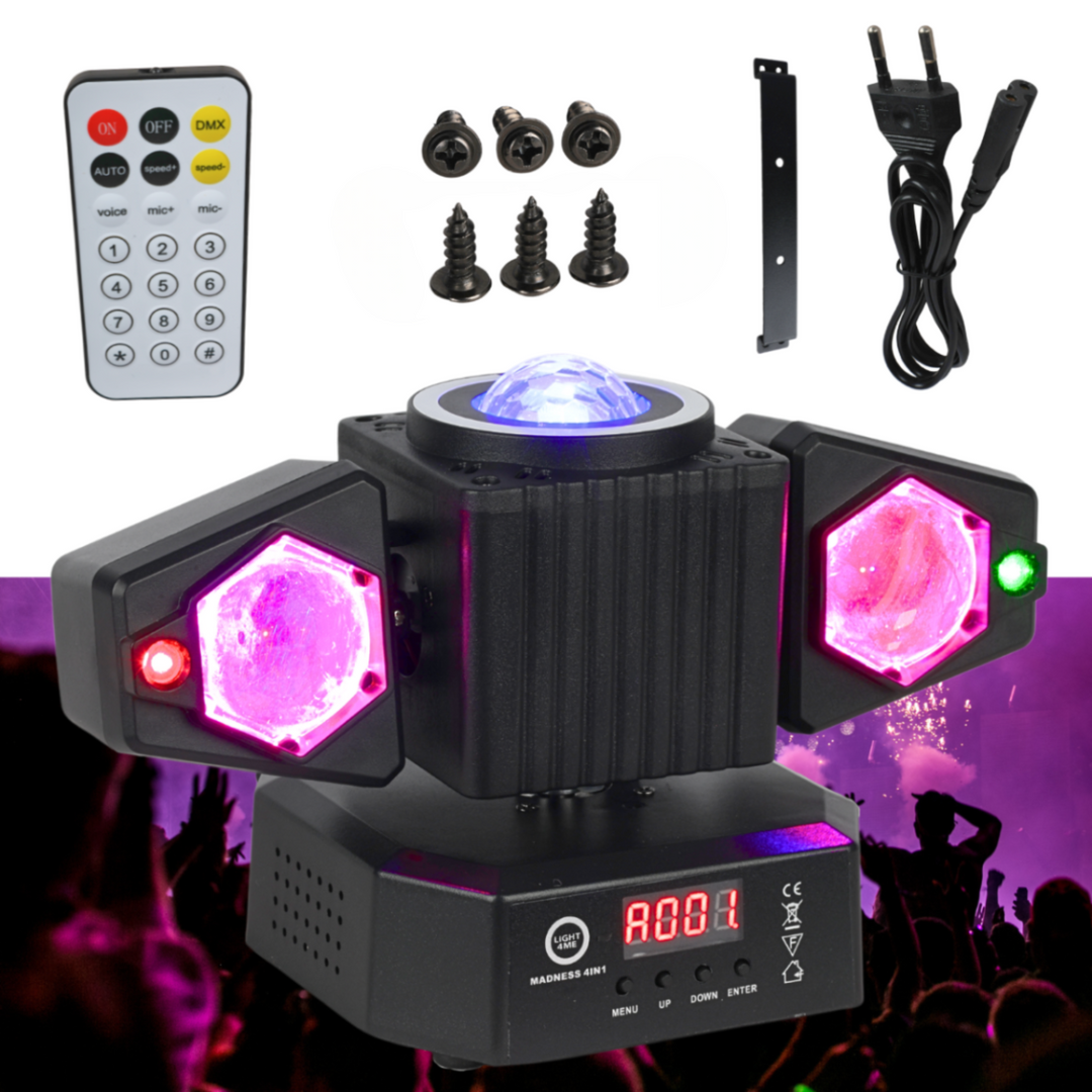 Light4Me Madness 4IN1 Lyseffekt