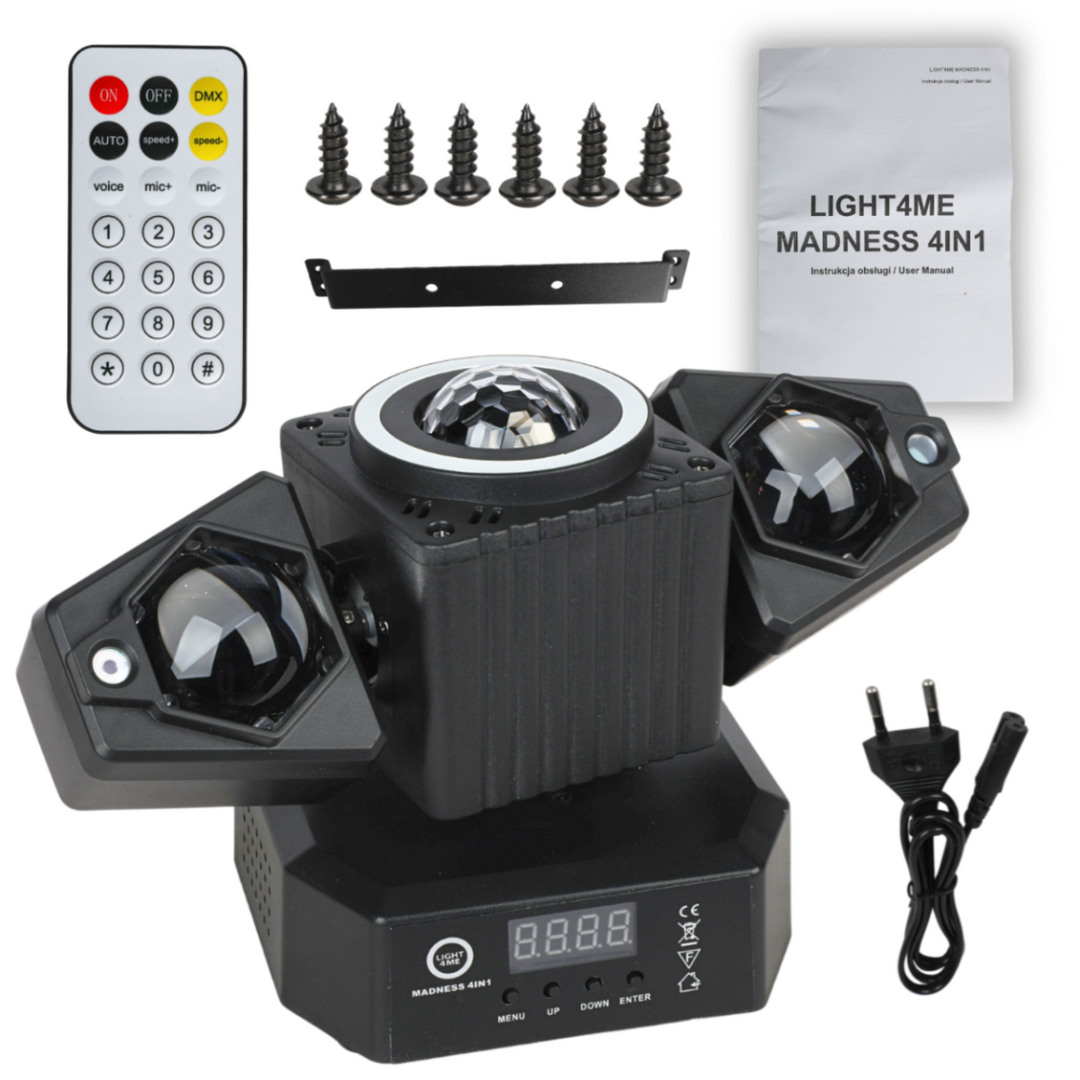 Light4Me Madness 4IN1 Lyseffekt