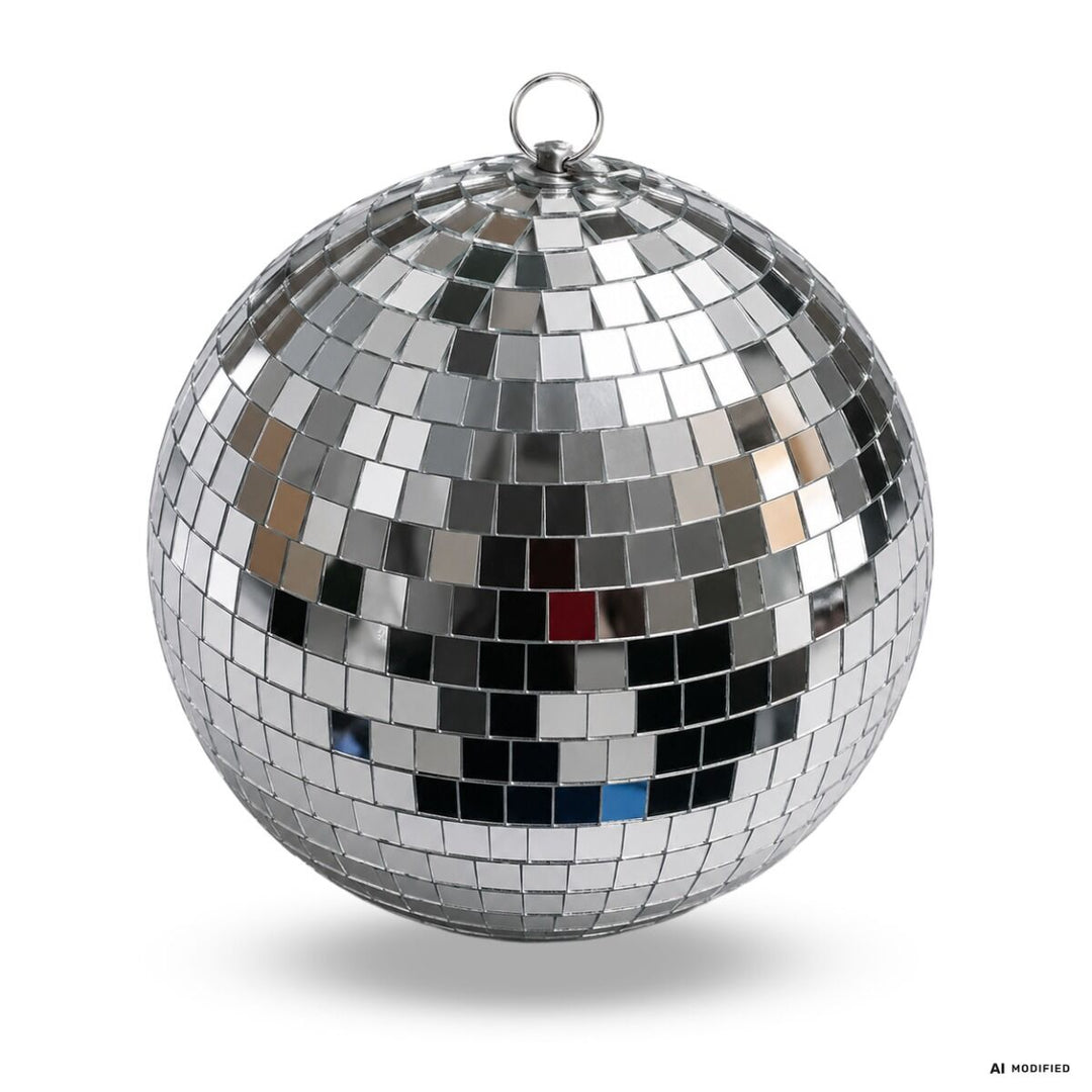 Light4Me Speilkule 20 cm med LED, Motor og Fjernkontroll