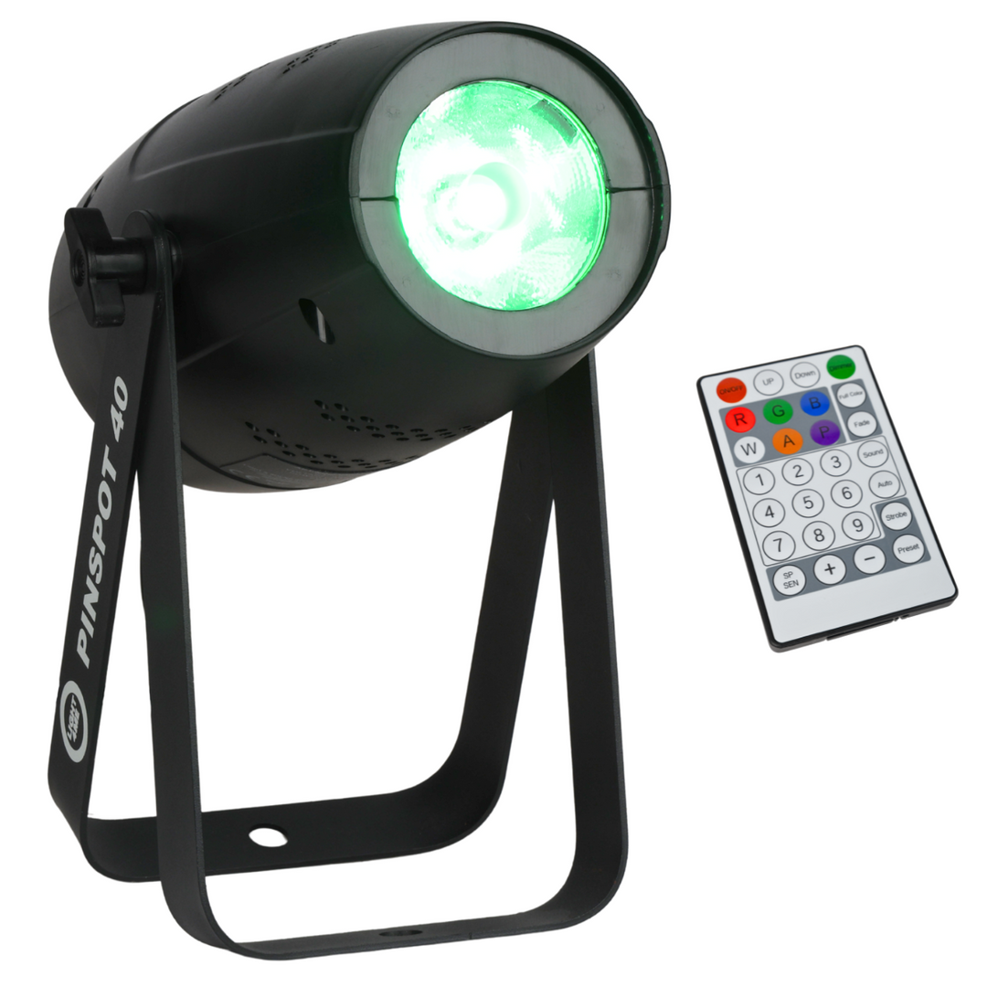 Light4Me Pinspot 40 Watt RGBW