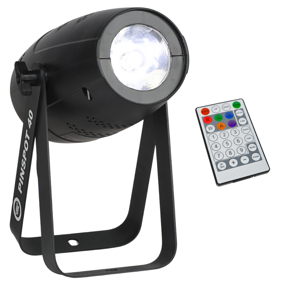 Light4Me Pinspot 40 Watt RGBW