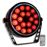 LIGHT4ME RING PAR 18 RGBW scene spotlight-effekt