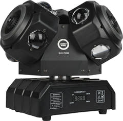 LIGHT4ME SID PRO 5-i-1 bevegelig multieffektlampe