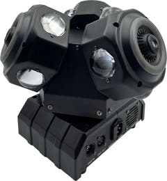 LIGHT4ME SID PRO 5-i-1 bevegelig multieffektlampe