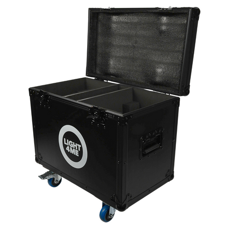 Flightcase til 2 x Light4me Sky Wash 19x15W