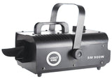 LIGHT4ME SM 900W røykmaskin med fjernkontroll, svart