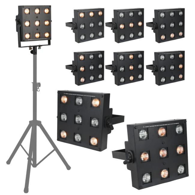 LIGHT4ME SOLPANEL halogen blinderbelysning