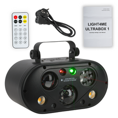 LIGHT4ME ULTRABOX 1 RGBA 6 LED-multieffektlampe